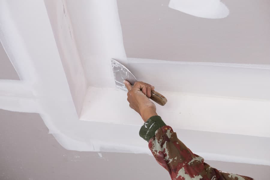 Modernidad con escayola decorativa